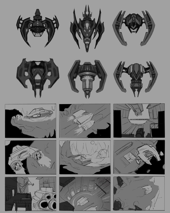 Composition and shape research