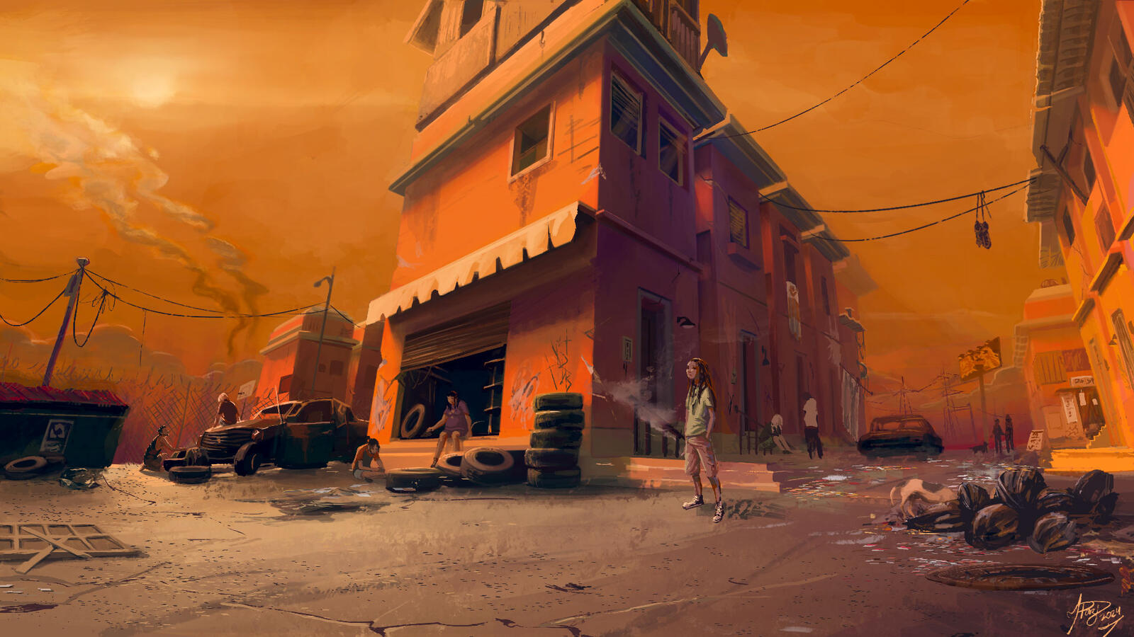 Concept art for Mor Larvae
