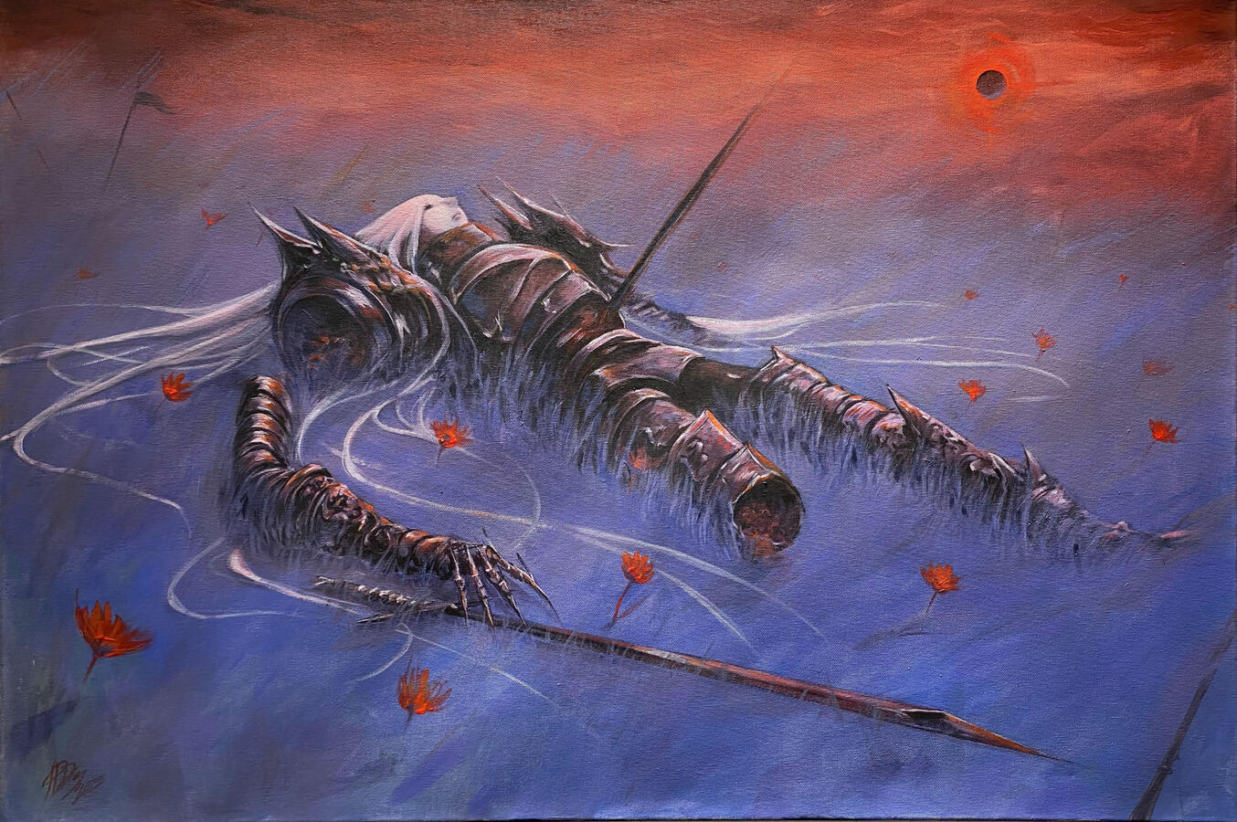 Eternal Rest - oil on canvas, 2024