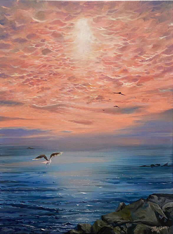 Saudade - oil on canvas, 2023
